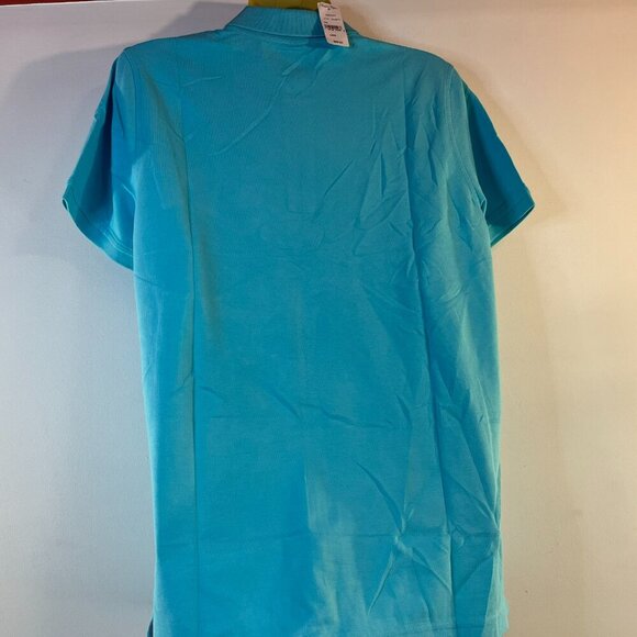 Brooks Brothers Men's Slim Fit Aqua Mesh Pique Cotton Short Sleeve Polo Shirt - Picture 5 of 8